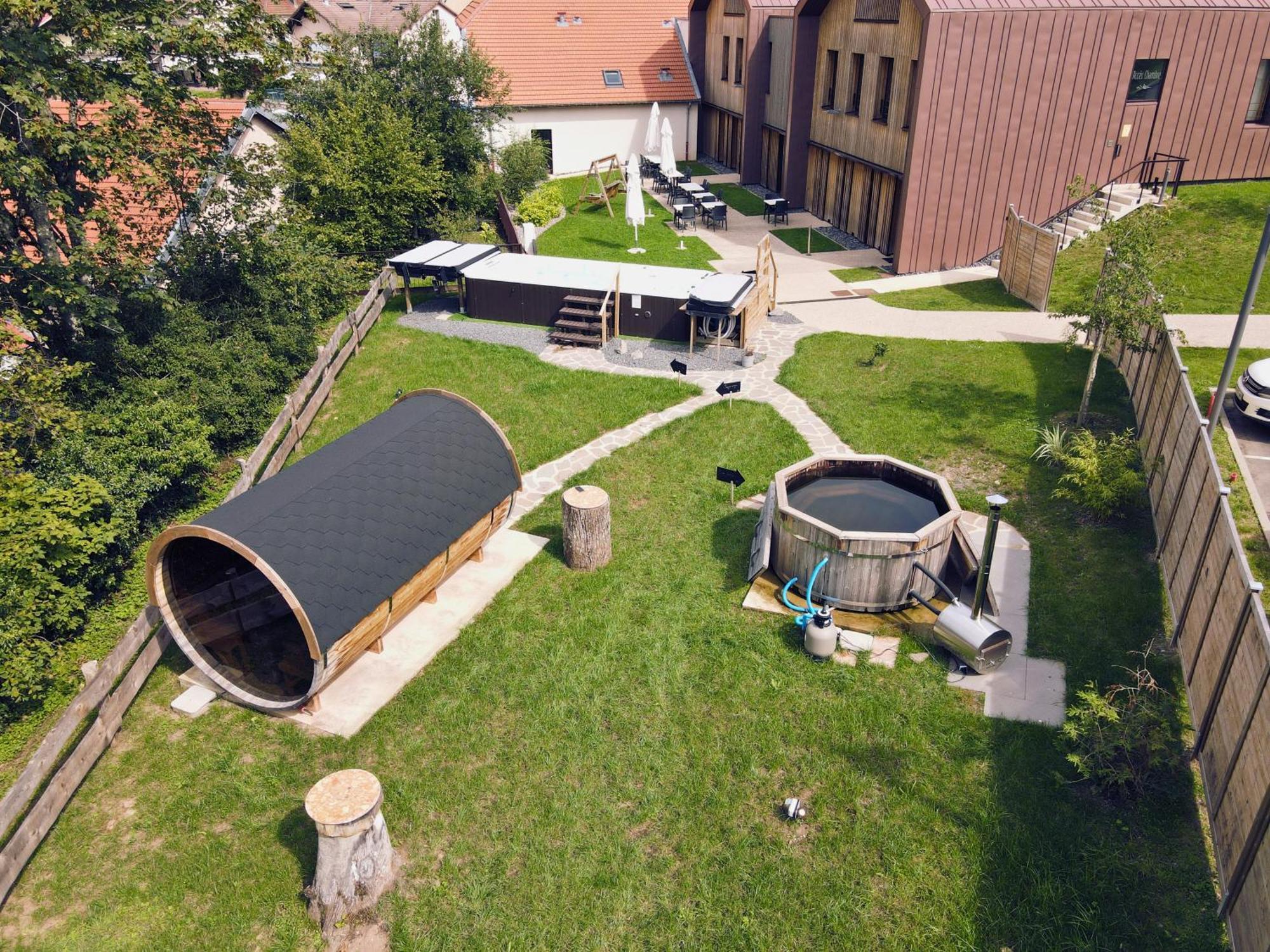 Logis Hotel Altitude Et Spa Pierre-Percée Kültér fotó